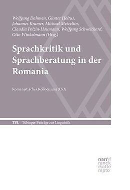 Paperback Sprachkritik und Sprachberatung in der Romania von 