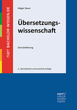 Kartonierter Einband (Kt) Übersetzungswissenschaft von Holger Siever
