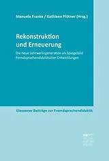 Paperback Rekonstruktion und Erneuerung von 