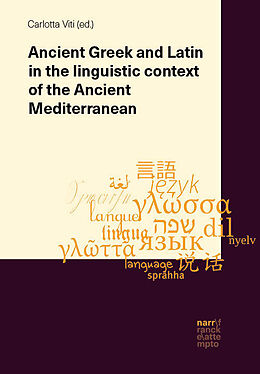Livre Relié Ancient Greek and Latin in the linguistic context of the Ancient Mediterranean de 