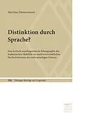 E-Book (pdf) Distinktion durch Sprache? von Martina Zimmermann