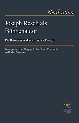 E-Book (pdf) Joseph Resch als Bühnenautor von 