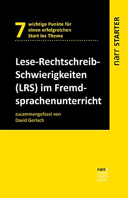 E-Book (pdf) Lese-Rechtschreib-Schwierigkeiten (LRS) im Fremdsprachenunterricht von David Gerlach