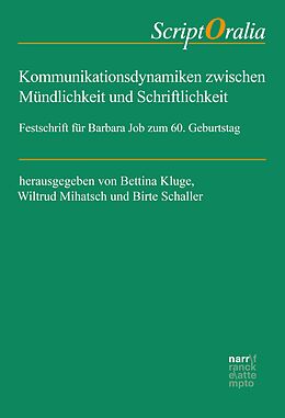 E-Book (pdf) Kommunikationsdynamiken zwischen Mündlichkeit und Schriftlichkeit von 