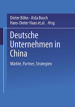 Kartonierter Einband Deutsche Unternehmen in China von 