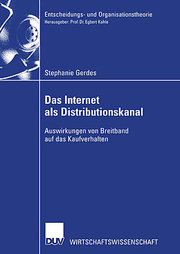 Kartonierter Einband Das Internet als Distributionskanal von Stephanie Gerdes