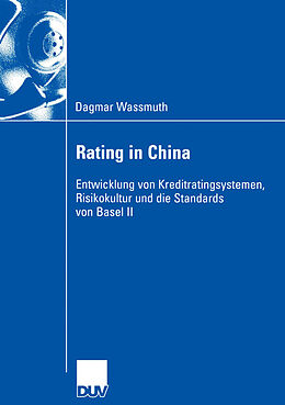 Kartonierter Einband Rating in China von Dagmar Wassmuth