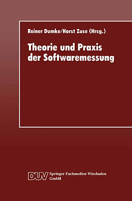 Kartonierter Einband Theorie und Praxis der Softwaremessung von 