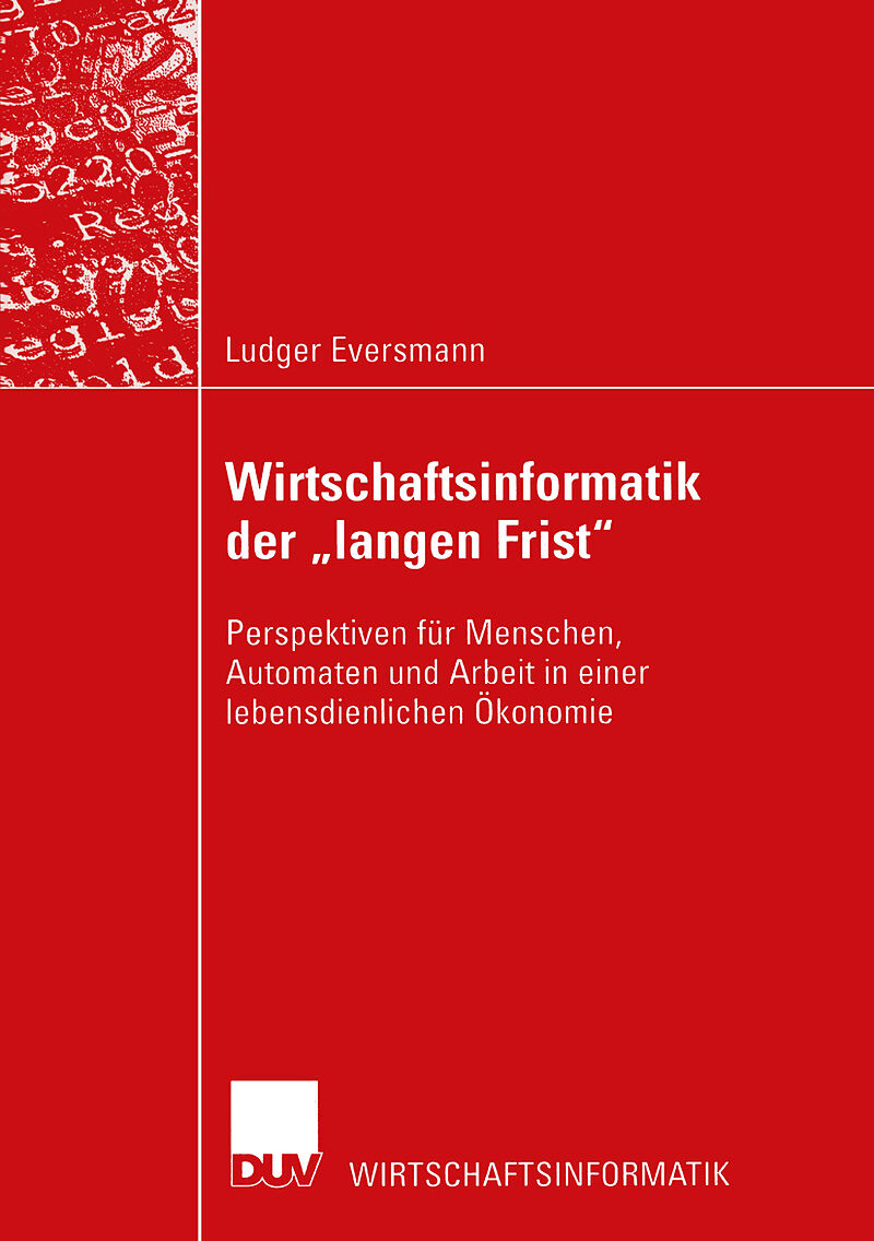 Wirtschaftsinformatik der langen Frist