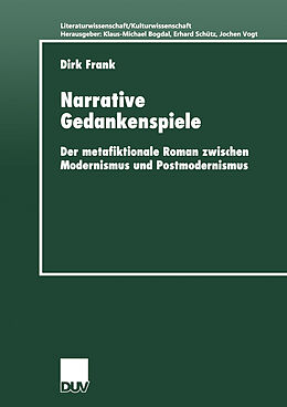 Kartonierter Einband Narrative Gedankenspiele von Dirk Frank