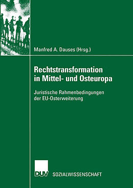 Kartonierter Einband Rechtstransformation in Mittel- und Osteuropa von 