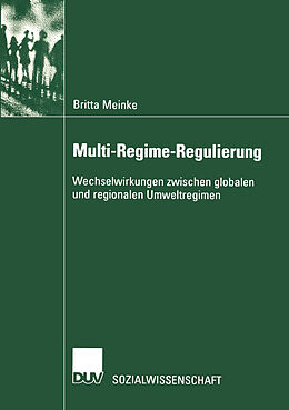 Kartonierter Einband Multi-Regime-Regulierung von Britta Meinke