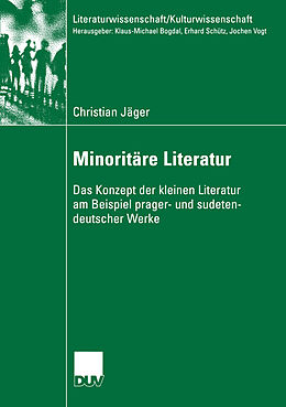 Kartonierter Einband Minoritäre Literatur von Christian Jäger