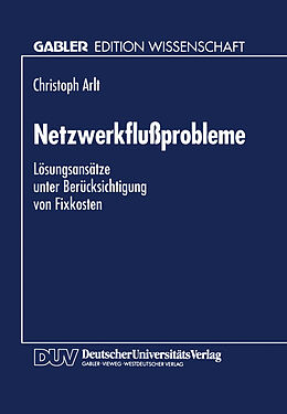 Kartonierter Einband Netzwerkflußprobleme von Christoph Arlt