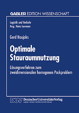 Kartonierter Einband Optimale Stauraumnutzung von Gerd Naujoks