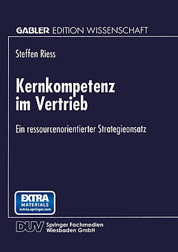 Kartonierter Einband Kernkompetenz im Vertrieb von Steffen Riess