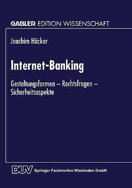 Kartonierter Einband Internet-Banking von Joachim Häcker
