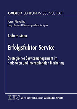 Kartonierter Einband Erfolgsfaktor Service von Andreas Mann
