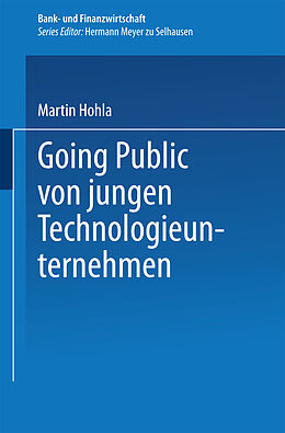 Kartonierter Einband Going Public von jungen Technologieunternehmen von Martin Hohla