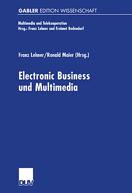 Kartonierter Einband Electronic Business und Multimedia von 