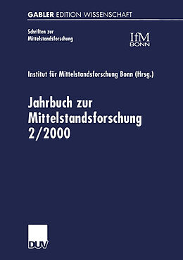 Kartonierter Einband Jahrbuch zur Mittelstandsforschung 2/2000 von Kenneth A. Loparo