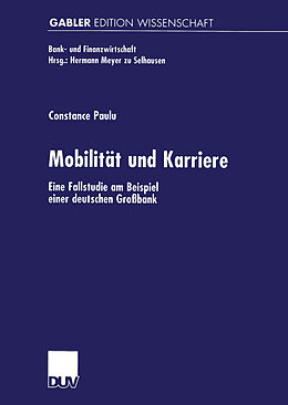 Kartonierter Einband Mobilität und Karriere von Constance Paulu