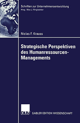 Kartonierter Einband Strategische Perspektiven des Humanressourcen-Managements von Niclas Krauss