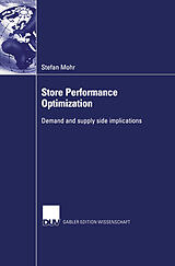 Kartonierter Einband Store Performance Optimization von Stefan Mohr