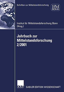 Kartonierter Einband Jahrbuch zur Mittelstandsforschung 2/2001 von Kenneth A. Loparo, Gunter Kayser