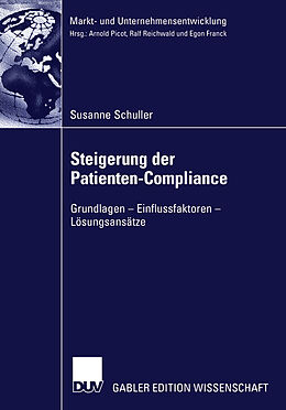 Kartonierter Einband Steigerung der Patienten-Compliance von Susanne Schuller