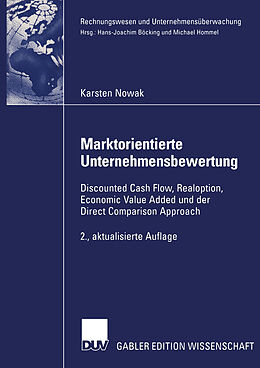 Kartonierter Einband Marktorientierte Unternehmensbewertung von Karsten Nowak
