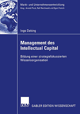 Kartonierter Einband Management des Intellectual Capital von Ingo Deking