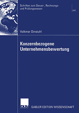 Kartonierter Einband Konzernbezogene Unternehmensbewertung von Volkmar Dinstuhl