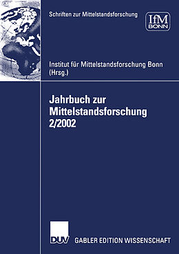 Kartonierter Einband Jahrbuch zur Mittelstandsforschung 2/2002 von 
