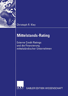 Kartonierter Einband Mittelstands-Rating von Christoph Kley