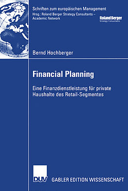 Kartonierter Einband Financial Planning von Bernd Hochberger