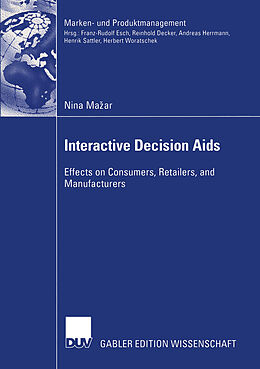 Kartonierter Einband Interactive Decision Aids von Nina Mazar