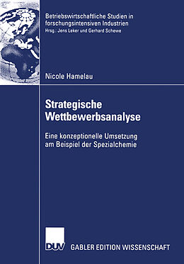 Kartonierter Einband Strategische Wettbewerbsanalyse von Nicole Hamelau