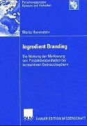 Kartonierter Einband Ingredient Branding von Moritz Havenstein