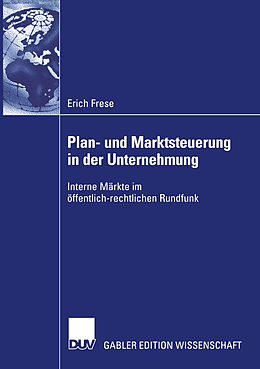 Kartonierter Einband Plan- und Marktsteuerung in der Unternehmung von Erich Frese