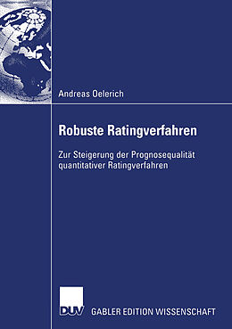 Kartonierter Einband Robuste Ratingverfahren von Andreas Oelerich
