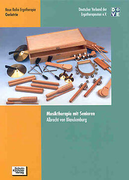 Kartonierter Einband Musiktherapie mit Senioren von Albrecht von Blanckenburg