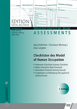 E-Book (pdf) Checklisten des Model of Human Occupation von Gary Kielhofner, Christiane Mentrup, Anja Langlotz