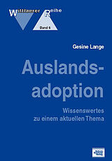 E-Book (pdf) Auslandsadoption von Gesine Lange