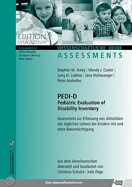 E-Book (pdf) PEDI-D von Stephen M. Haley, Larry H. Ludlow, Wendy J. Coster