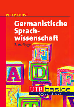 Kartonierter Einband Germanistische Sprachwissenschaft von Peter Ernst