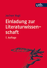 Kartonierter Einband Einladung zur Literaturwissenschaft von Jochen Vogt