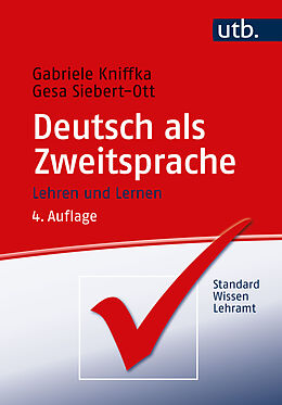 Paperback Deutsch als Zweitsprache von Gabriele Kniffka, Gesa Siebert-Ott