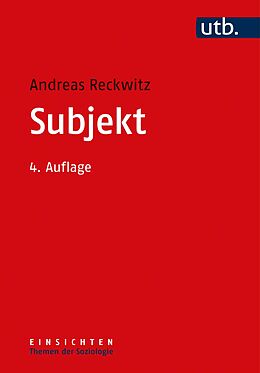 Kartonierter Einband Subjekt von Andreas Reckwitz