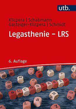 Paperback Legasthenie - LRS von Christian Klicpera, Alfred Schabmann, Barbara Gasteiger-Klicpera